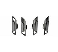 HQGQCEZEK 4 Piezas Molduras Para Manijas Interiores Puertas Coche Fibra Carbono Para Golf MK6 2010 2011 2012 2013 Manija Puerta Interior