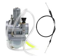 HQGQCEZEK Carburador SCL Racing 2T 38mm 40mm para Carburador Lectron con Cable para CRF250R CRF250X CRF450R CRF450X(38mm)