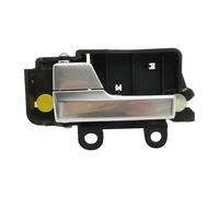 HQGQCEZEK Cierre Plateado Para Manija Interruptor Puerta Interior Delantero Trasero Izquierdo Derecho Compatible Para Ford Para Focus. Manija Puerta Interior(Left side)