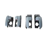 HQGQCEZEK Conjunto Manija Interior Puerta Coche 82610-1E000 82620-1E000 Para Hyundai Para Accent 2006-2011 Manija Puerta Interior