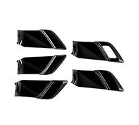 HQGQCEZEK Cubierta Interior Manija Puerta Interior Coche Para Toyota Para Prius 60 Series 2020-2023 Manija Cuenco Puerta Pegatina Marco Embellecedor (Bright Black)