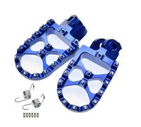 HQGQCEZEK Estriberas para Husqvarna 701 Enduro Supermoto Norden 901 TC65 TC85 FS450 TE FE150 501 Reposapiés Motocicleta(Blue)
