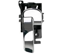 HQGQCEZEK Interior Puerta Delantera Trasera Izquierda Derecha Cromada Para Nissan Para Navara D40 Para Nissan Para Pathfinder R51 05 806714X02B 806704X02B Manija Puerta Interior(Front Rear Left)