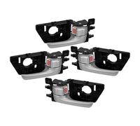 HQGQCEZEK Juego 4 Manijas Interiores Para Puertas Coche Compatibles Para Kia Para Forte 2009 2010 2011 2012 2013 2014 2015 2016 2017 2018 Manija Puerta Interior