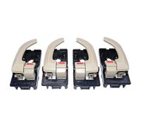 HQGQCEZEK Juego 4 Manijas Interiores Puerta Coche Izquierda Derecha Repuesto Para Hyundai Para Tucson 2005-2009 Color Beige. Manija Puerta Interior