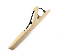 HQGQCEZEK LHD RHD Para 5 Series F10 F11 F18 520 523 525 528 530 Reposabrazos De Puerta Lateral Del Conductor Soporte De Marco Exterior De Cuero (LHD Beige)