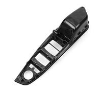 HQGQCEZEK Manija Puerta Interior Coche Lado Conductor Izquierdo Para 5 Series 2010-2016 Marco Interruptor Cubierta Panel Reposabrazos Ventana (Black)