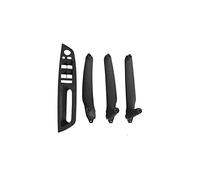 HQGQCEZEK Manija Puerta Interior Para B&MW E70 E71 E72 X5 X6 LHD RHD 4 Uds Manija Puerta Interior E Coche Panel Interior Cubierta Embellecedora Manija Conjunto Embellecedor Manija Puerta(A Black,LHD)