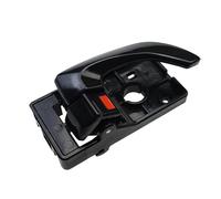 HQGQCEZEK Manijas Interiores Puerta Izquierda Derecha Color Negro Gris Para Hyundai Para Tucson 2005 2006 2007 2008 2009 826102E000 82620-2E000 Manija Puerta Interior(Black right)
