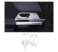 HQGQCEZEK Manijas Puerta Interior Coche Embellecedor Cubierta Decorativa Para Benz B GLB Clase 2020 Marco Manija Puerta Interior Coche (Plata)