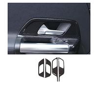 HQGQCEZEK Manijas Puerta Interior Coche Embellecedor Cubierta Decorativa Para Benz B GLB Clase 2020 Marco Manija Puerta Interior Coche (Carbon fiber color)