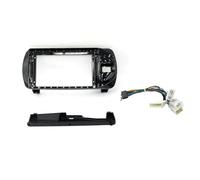 HQGQCEZEK Marco para Audio Adaptador Panel Salpicadero para Radio Android 9 Pulgadas con Volante A La Derecha para Toyota para Vitz 3 XP130 para Yaris 2014-2019 Panel Audio Coche(Frame Cable)