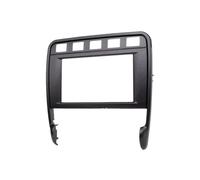 HQGQCEZEK Marco para Audio Adaptador Placa Marco para Radio Coche Panel Instrumentos DVD Estéreo Instalación En Tablero Bisel para P&orsche para Cayenne 955 957 2002-2010 Panel Audio Coche
