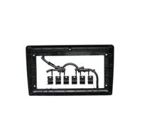 HQGQCEZEK Marco para Audio Kit De Embellecedor para Radio De Coche Universal De 7 A 9 Pulgadas 2 DIN Dobles Panel De Unidad Principal Estéreo Marco De Montaje para Tablero Panel Audio Coche(9 Inch A)
