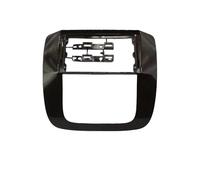 HQGQCEZEK Marco para Audio para GMC para Yukon 2007-2012 Panel Frontal Radio Doble DIN 9" con Marco Caoba para Reproductor Multimedia Audio Panel Audio Coche(Black Frame)