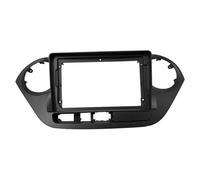 HQGQCEZEK Marco para Audio para Hyundai I10 2014-2017 Kit De Instalación De Radio De Coche 2 DIN De 9 Pulgadas con Marco De Panel De Plástico Y Cable Panel Audio Coche(Frame-Right-Cord)