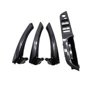 HQGQCEZEK Para 3 Series E90 E91 316 318 320 325 328 RHD Right Cars Fibra Carbono Manija Puerta Interior Reposabrazos Panel Conjunto Completo (35.5 Low-end set)