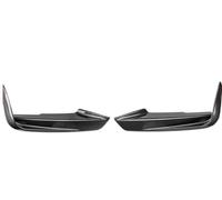 HQGQCEZEK para B&MW F30 F31 Sport 2012-2019 1 Par De Separadores De Labios para Parachoques Delantero De Coche Alerones Y Faros Antiniebla(Type A-Carbon Look)