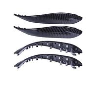 HQGQCEZEK Para F30 F80 F31 F32 F33 F34 F35 F36 3 4 3gt Series 2012-2018 Cubierta Manija Puerta Coche Marco Reemplazo (4 Pcs Carbon pattern)