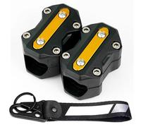 HQGQCEZEK Parachoques Motocicleta Protector Barra Protección para Africa Twin CRF1100L CRF1000L XRV750 Protector Almohadilla Choque Motocicleta(A Gold)