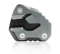 HQGQCEZEK Placa De Soporte para Pata De Cabra Y Caballete Lateral De Motocicleta para Tiger 800 XC 800 XCX XCa XR XRx XRt 2015-2021 Lateral Motocicleta(Titanium)