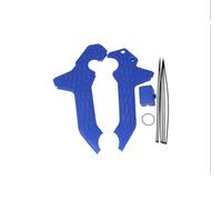 HQGQCEZEK Protector Lateral Bastidor Motocicleta Cubierta Protectora Carenado Panel Accesorios para CRF300L CRF 300 L Protector Almohadilla Choque Motocicleta(Blue)
