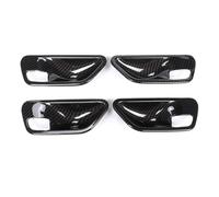 HQGQCEZEK Protector Panel Embellecedor Manija Interior Puerta Para Para Serie 3 F30 F31 2012-2019 Para Serie 4 F36 2014-2019 Para Serie 3GT F34 2013-2019 Manija Puerta Interior