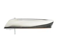HQGQCEZEK Reemplazo Manija Interior Puerta Izquierda/derecha Para Chevy Para GMC Para Cromada 2007-2014 15935956 15939085 Manija Puerta Interior(lado derecho)