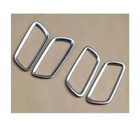 HQGQCEZEK Reposabrazos Lámpara Marco Cuenco Con Manija Interior Puerta Plástico ABS Para Toyota Para Prius 2016-2019 Cubierta Cuerpo Estilo Coche Pegatina (ABS Silver)