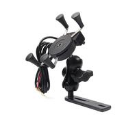 HQGQCEZEK Soporte Navegación Motocicle Soporte Montaje para Teléfono Móvil con Marco Navegación para Motocicleta para GL1800 para Goldwing 1800 X-ADV 750 XADV750 XADV X-ADV750 (with USB)