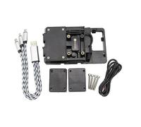HQGQCEZEK Soporte Navegación Motocicle Soporte Navegación Teléfono con Soporte Teléfono Delantero Motocicleta para Ducati para Multistrada 950 1200S 1200 para Enduro 2015-2017 (Phone Holder)