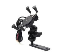 HQGQCEZEK Soporte Navegación Motocicle Soporte para Teléfono Móvil Fijación Marco Navegación Motocicleta para Benelli BN302 BN300 BN600 TNT 300 600 TNT300 BN (with USB)