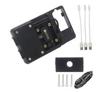 HQGQCEZEK Soporte Navegación Motocicle ta para B&MW R1200GS ADV F700 800GS Soporte de navegación for Motocicleta Soporte for teléfono (USB 12mm Clip)