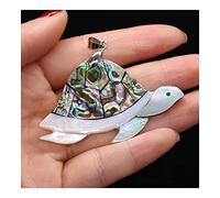 HQHYGM 1PC Natural White Shell Pendant Lucky Elephant Seashells Charms for Necklace Making Jewelry Findings Gift Ornaments (Color : B-48x40mm) (JA40x60mm A)