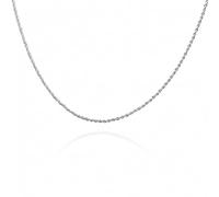 HQHYGM 2mm Rope Chain For Pendant Necklace Women and Men Jewelry 40-60cm Twisted Chain Necklace