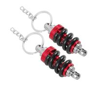 HQHYGM 2pcs Motorcycle Keychain Pendant Portable Metal Key Ring Car and Home Decoration Stylish Accessory for Motorbike Enthusiasts Compatibility