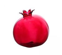 HQHYGM 2X Glass Flower Vase Empty Fragrance Diffuser Bottle Statue Figurine Desktop Ornament for TV Cabinet Desk Gift Home Decor