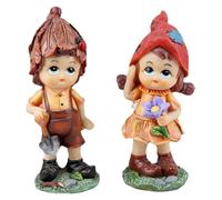 HQHYGM 2X Romantic Ornament Crafts Couple Resin Figurine for Wedding Birthday Home Decor Xmas Anniversary