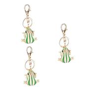 HQHYGM 3pcs Key Ring Crown Shape Creative Keychain for Bag Car Key Lanyard