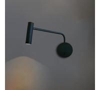 HQHYGM 3W Wall Light Indoor with Swivel Arm Wallp Metal Switch 3000K/4500K/6000K Readilight for Bedroom Study Liviroom