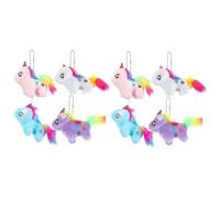HQHYGM 8 Pcs Unicorn Keychain Unicorn Keyring Pendant Key Chains Women for Car Keys Key Chain Charm Bag Charms for Handbags Backpack Unicorn Pendant Keychain Decor Bag Hanging Decor
