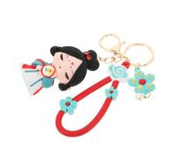 HQHYGM Ancient Style Lady Keychain Car Keyring Bag Charm Keyring Pendant Decorative Keychain