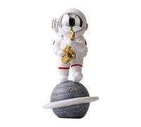 HQHYGM Astronaut Figurine Sculpture Collectible Ornament Decorative for Home Desk Decor, Saxophone
