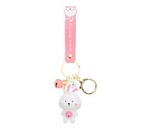 HQHYGM Backpack Pendant Holder Keychain Men Metal Pink Chains Women Key Chain Cute Womens Keychains for Car Keys Delicate