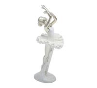 HQHYGM Ballerina Desktop Ornament Creative Dancing Girl Figurine Art Sculpture for Bedroom Fireplace Office Entrance, B