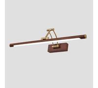 HQHYGM Bathroom Vanity Light Adjustable Mirror Front Lamp Metal Cabinet 3 Color Mode Vanity Wall for Bedroom Dressing Room Reading Lamp Display Lamps/42Cm