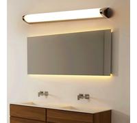 HQHYGM Bathroom Wall Light Above Mirror Wall Lamp Waterproof IP44 Wide Range Silver Bathroom Hotel Toilet Shower Room 3000K/4500K/6500K