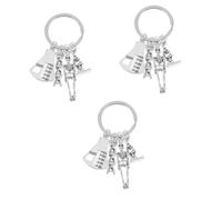 HQHYGM Biology Keychain Decorative Keychains Science Symbol Microscope Charms Teacher s Thank Themed s Biology Chemistry Sturdy s