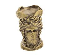 HQHYGM Brass Candlestick Holder Decorative Candlelight Centerpiece Desktop Ornament Collectible Figurine for Home Office Living Room