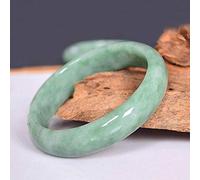 HQHYGM Brazalete de Jade Flotante Esmeralda para Mujer, Pulsera Feng Shui, joyería